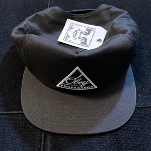 OBEY Propaganda Black Snapback